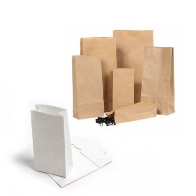block bottom paper bag